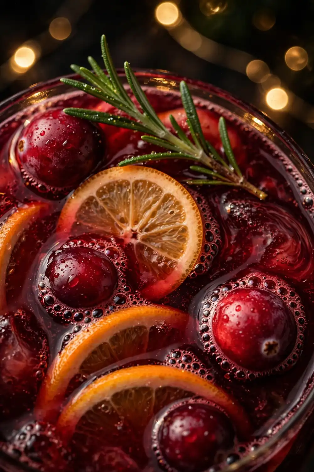 Christmas sangria