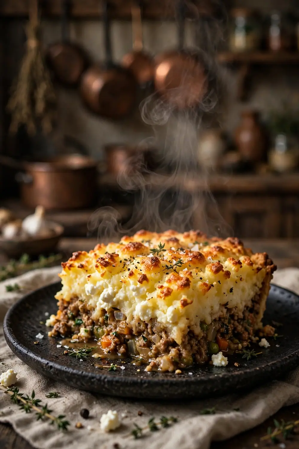 Cottage cheese shepherds pie