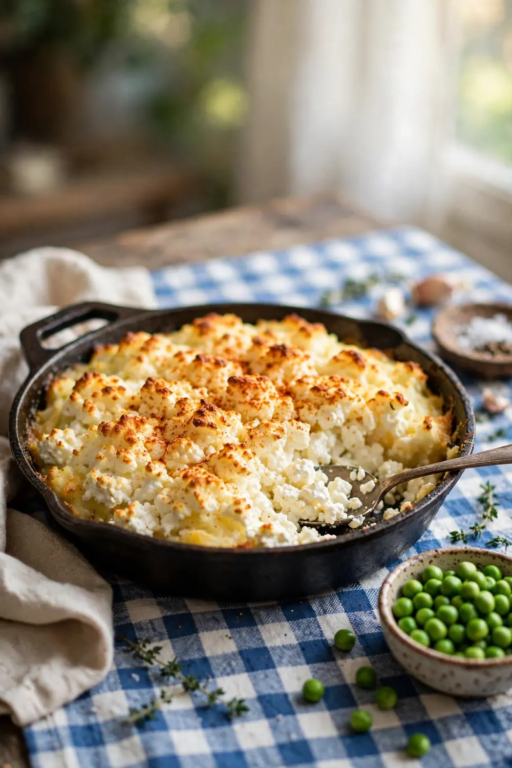 Cottage cheese shepherds pie
