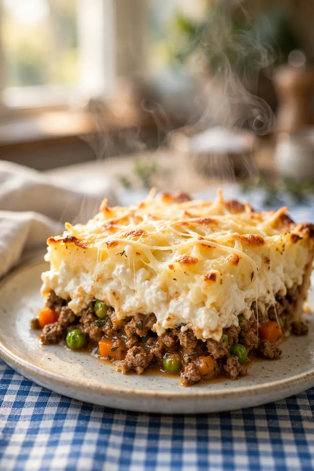 Cottage cheese shepherds pie