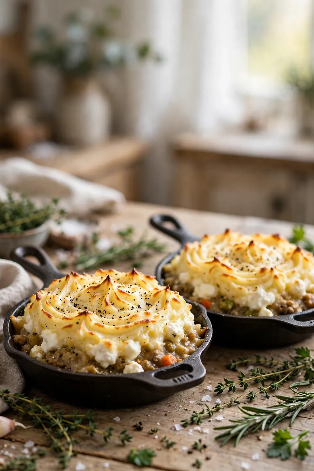 Cottage cheese shepherds pie