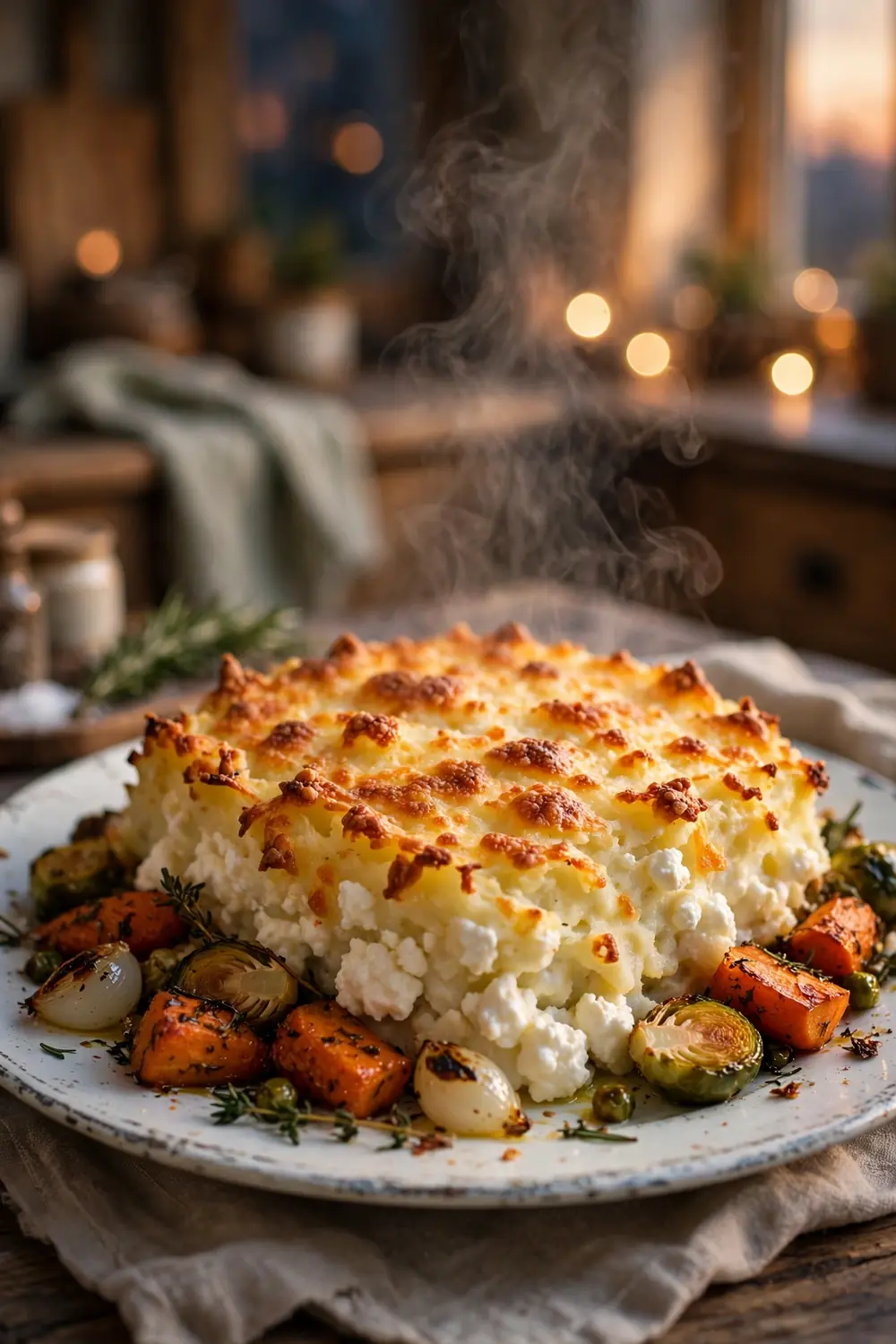 Cottage cheese shepherds pie