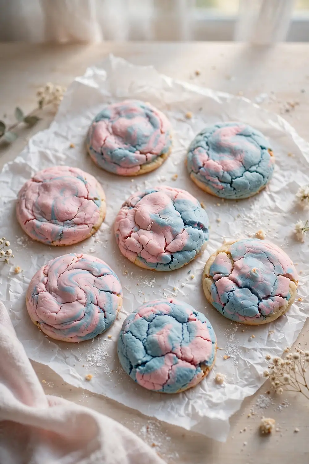 cotton candy cookies 01