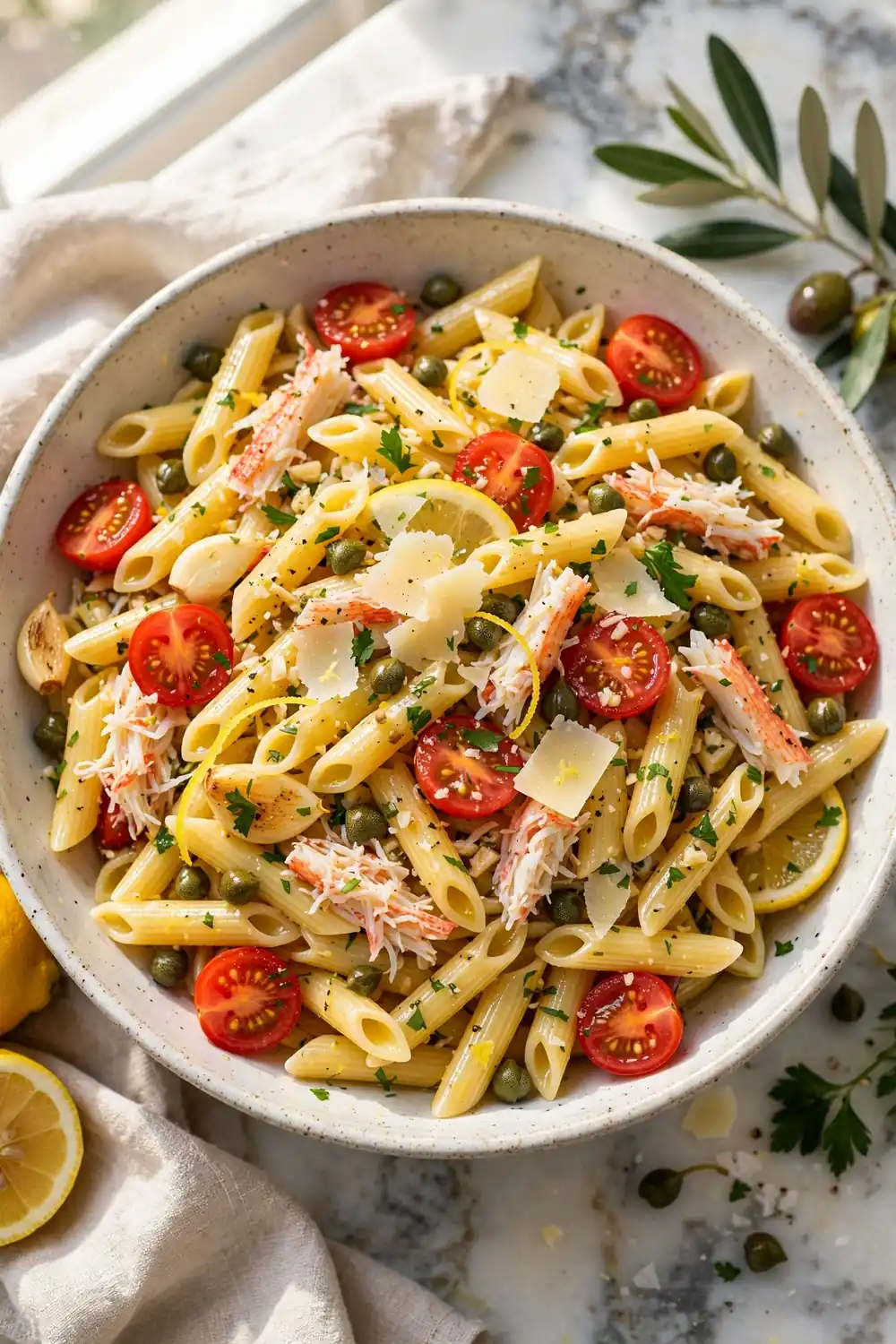 crab pasta salad 02
