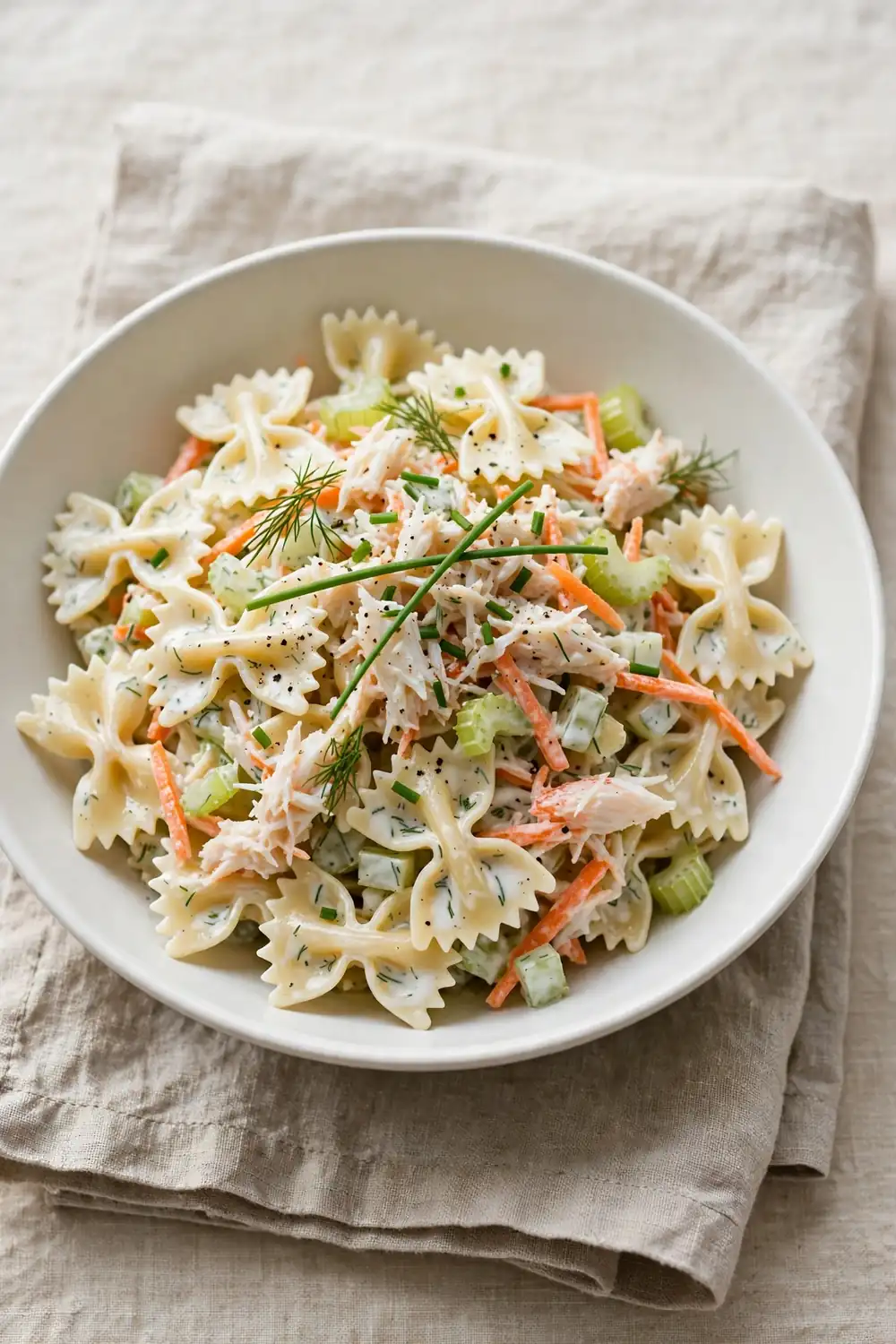 crab pasta salad 07