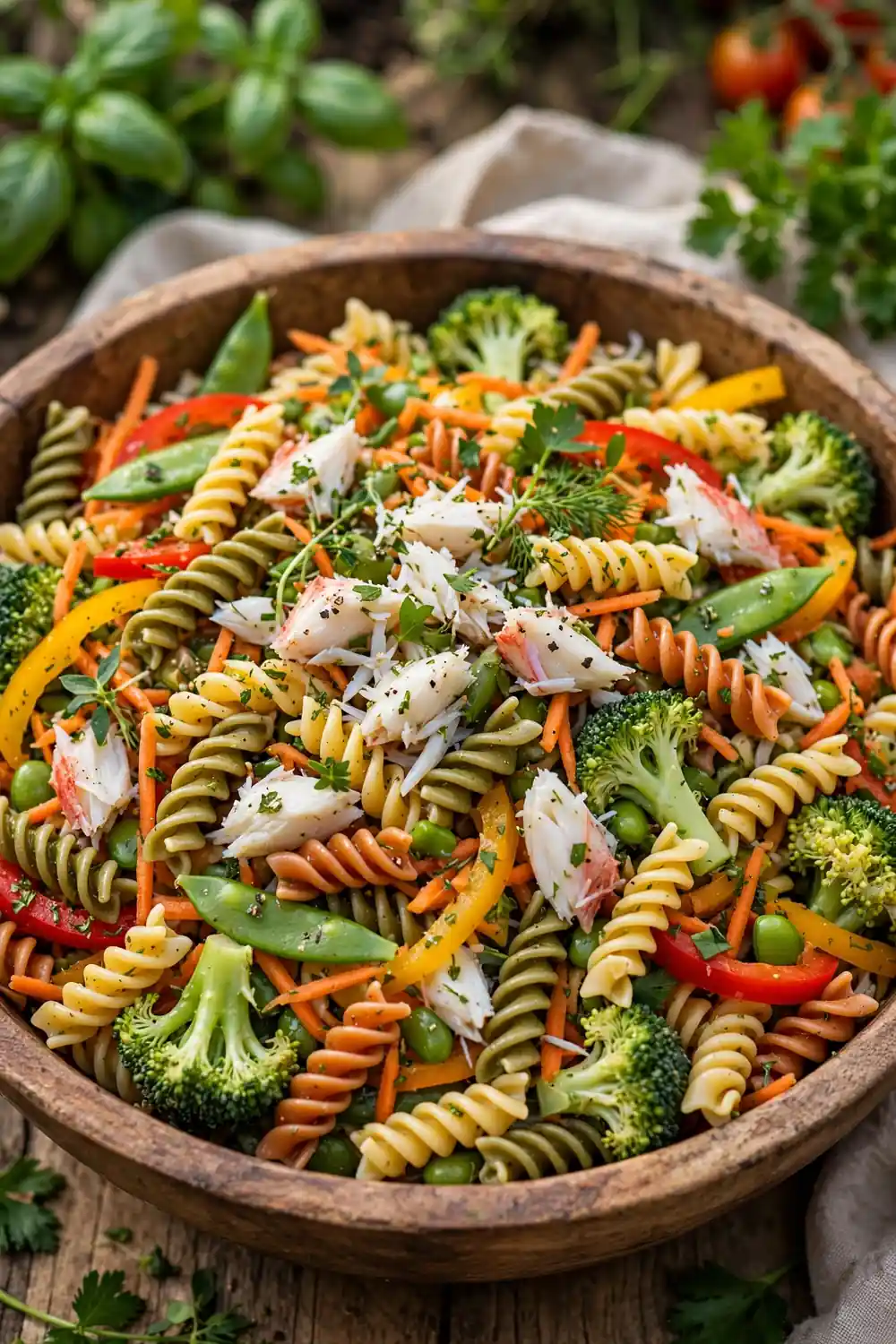 crab pasta salad 18