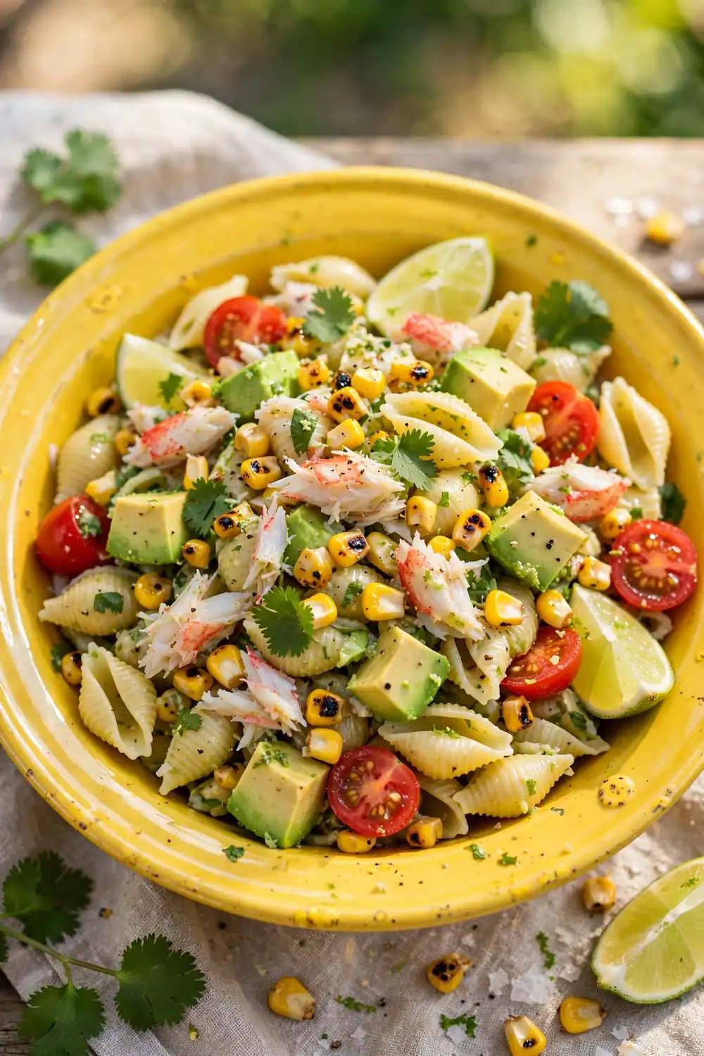 crab pasta salad 24