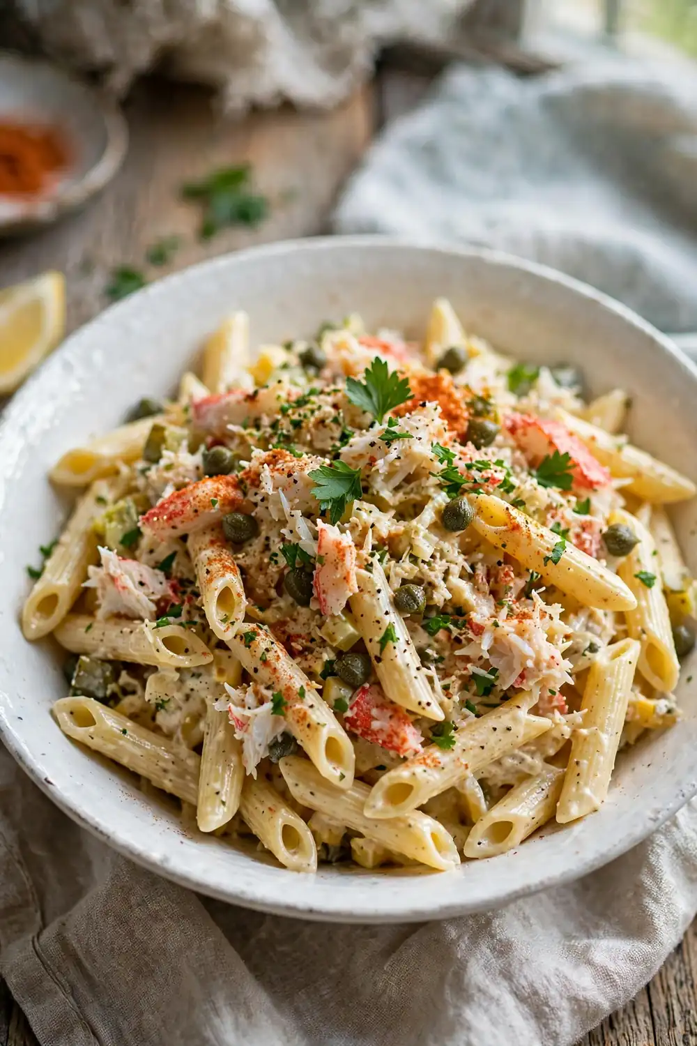 crab pasta salad 25
