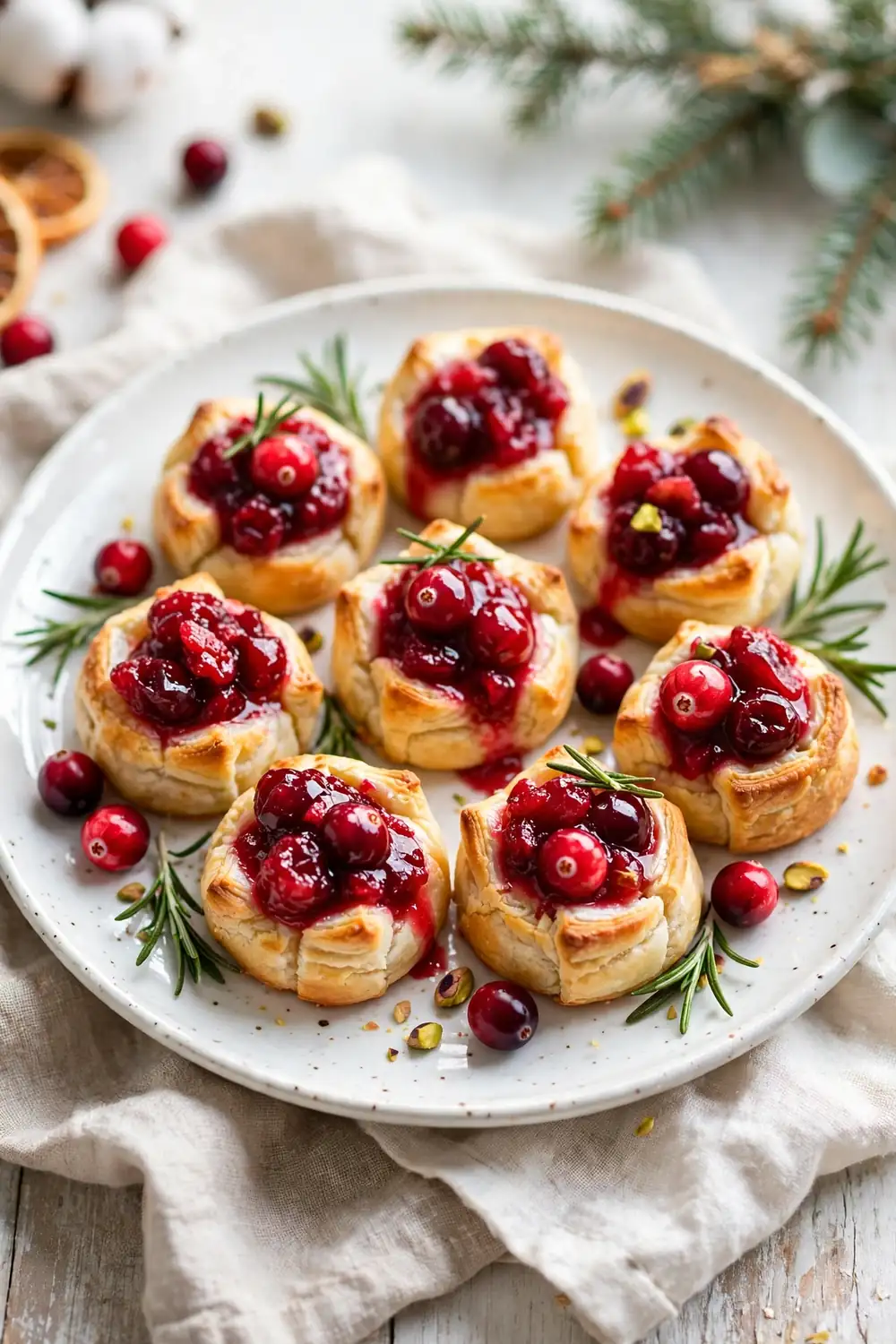 Cranberry brie bites 11