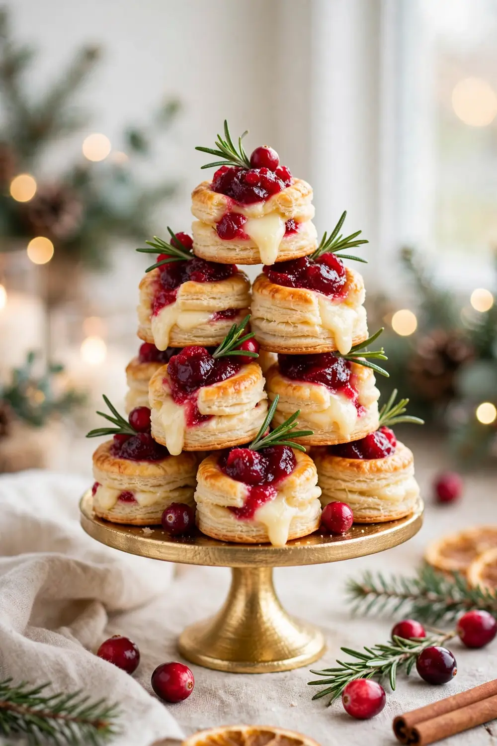 Cranberry brie bites 13