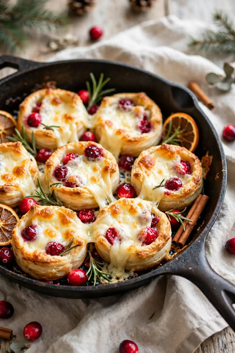 Cranberry brie bites 14