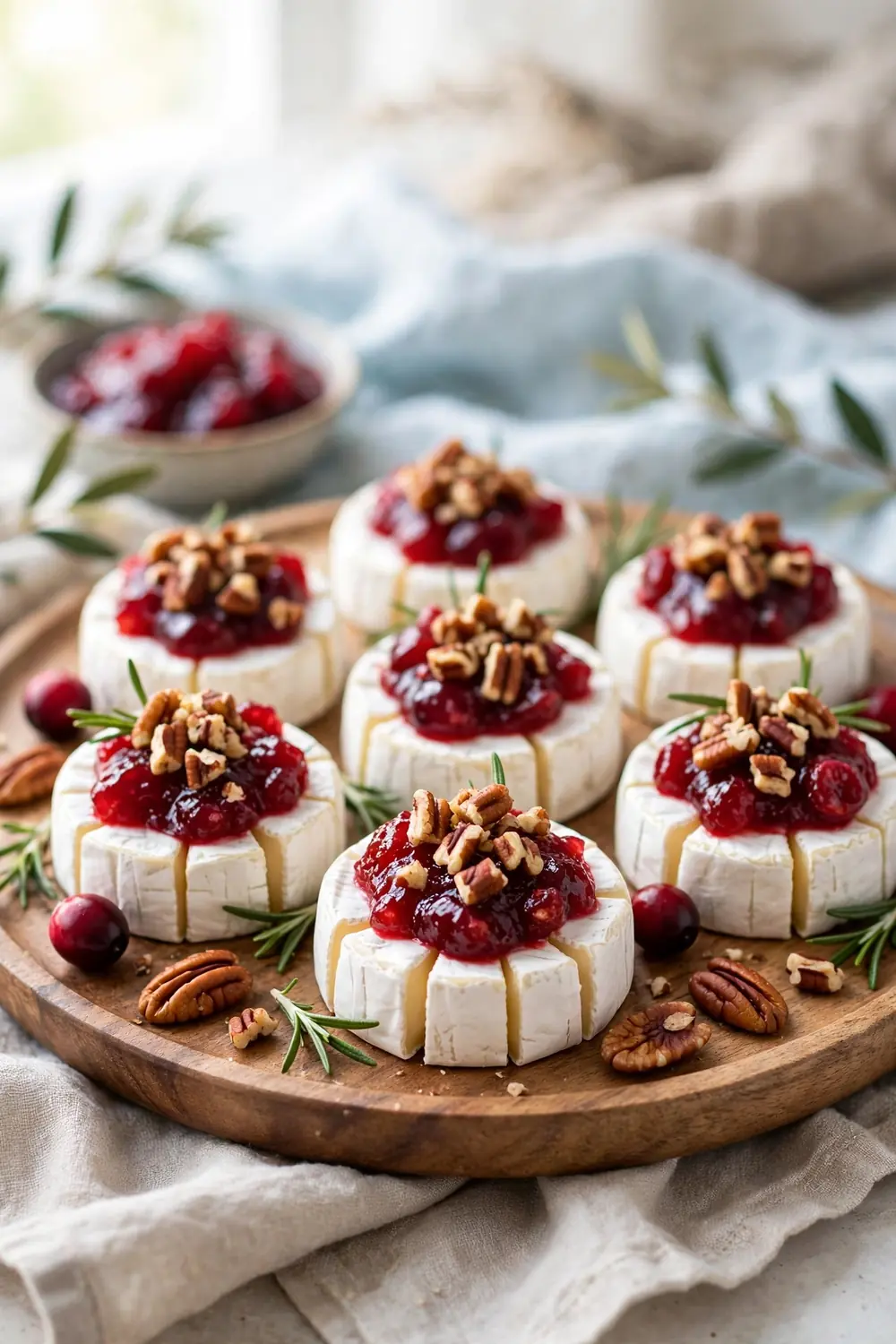 Cranberry brie bites 17