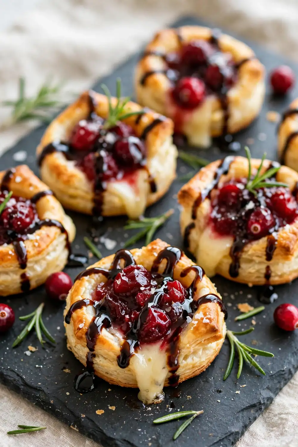 Cranberry brie bites 18