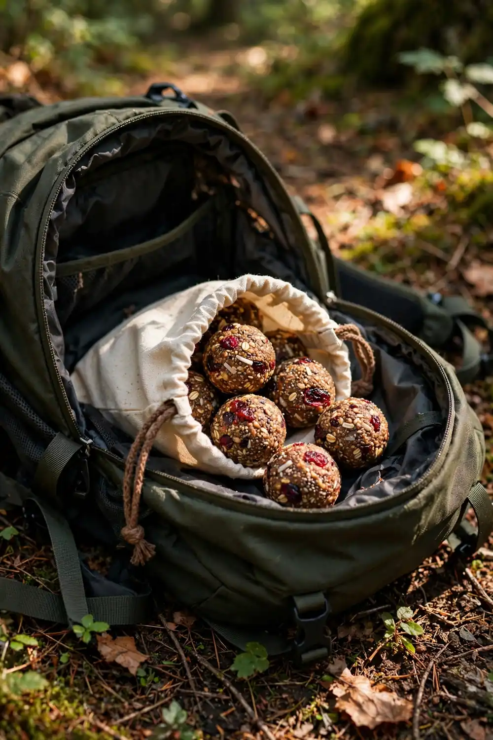 Cranberry energy balls