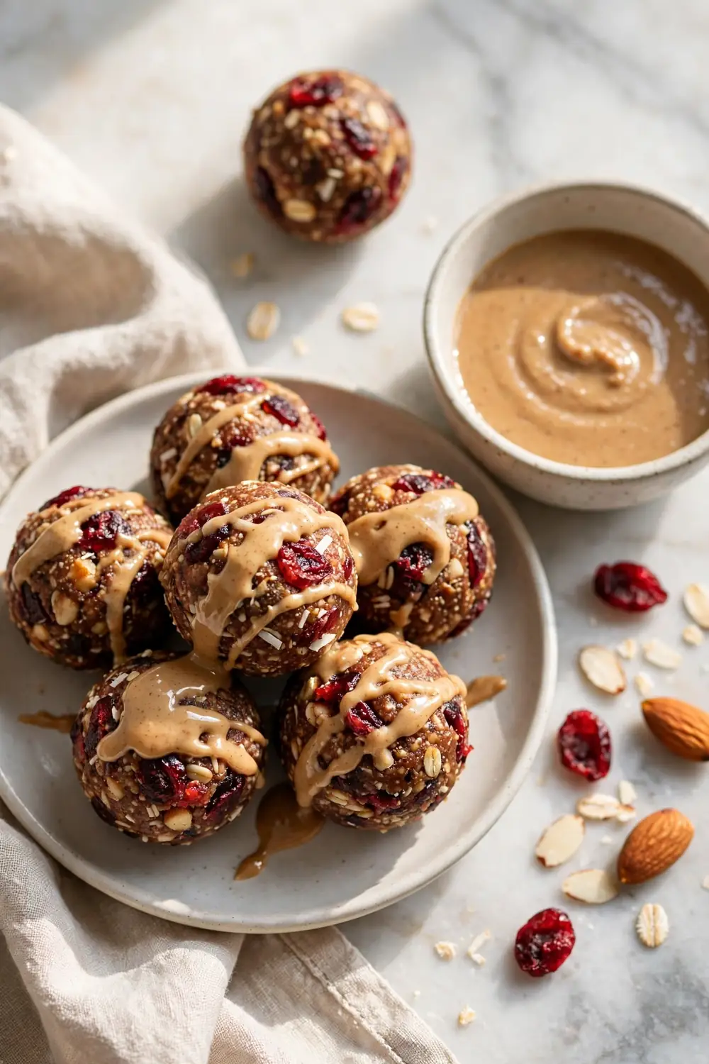 Cranberry energy balls