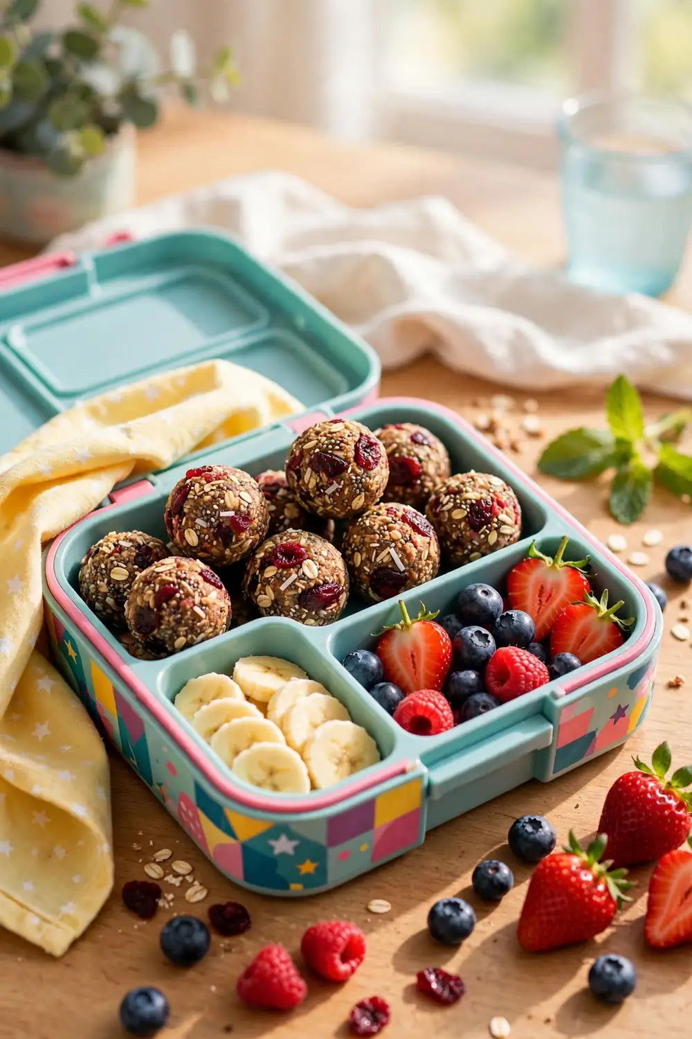 Cranberry energy balls