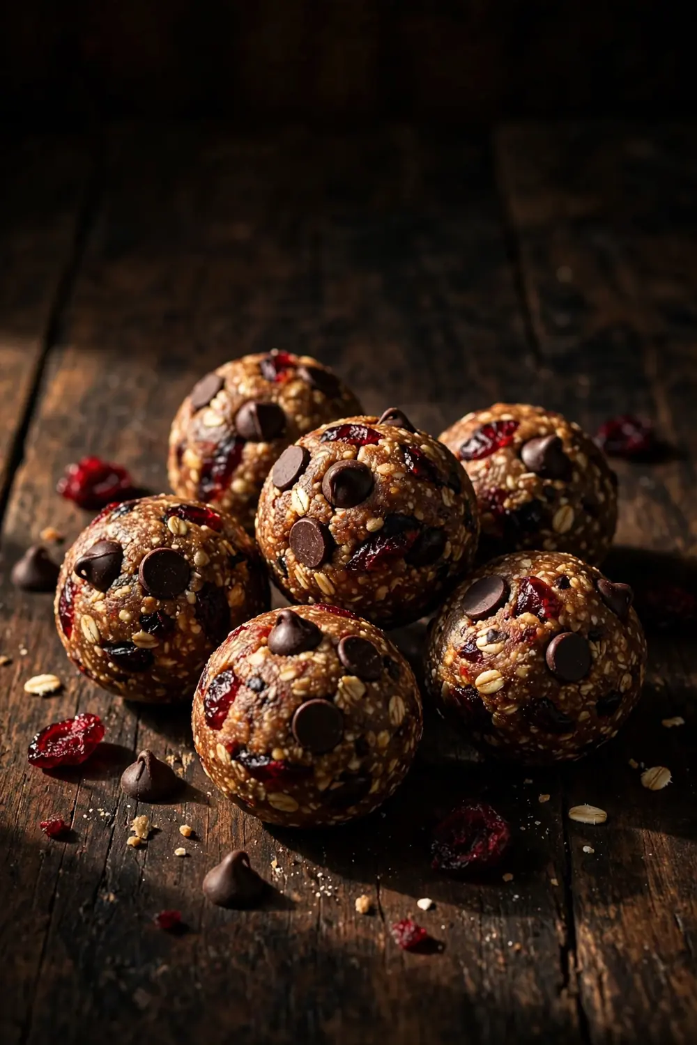 Cranberry energy balls