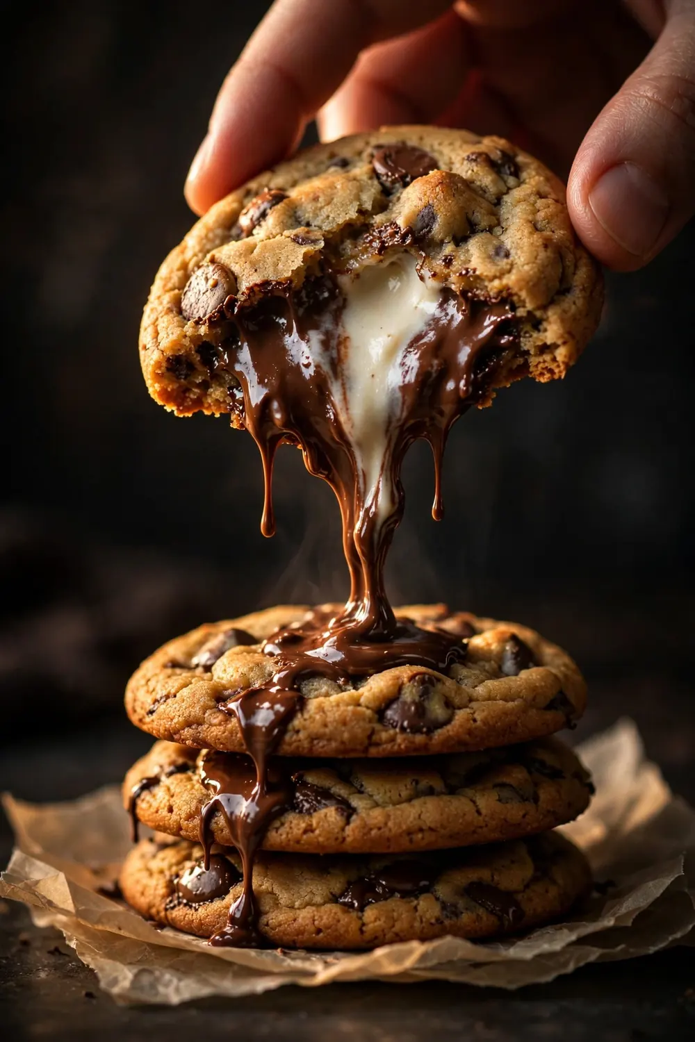 cream chocolate chip cookies 10