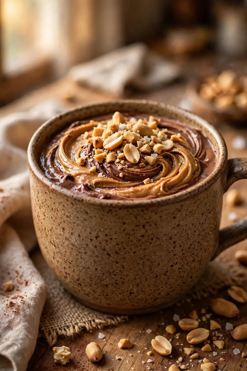 Peanut butter hot cocoa