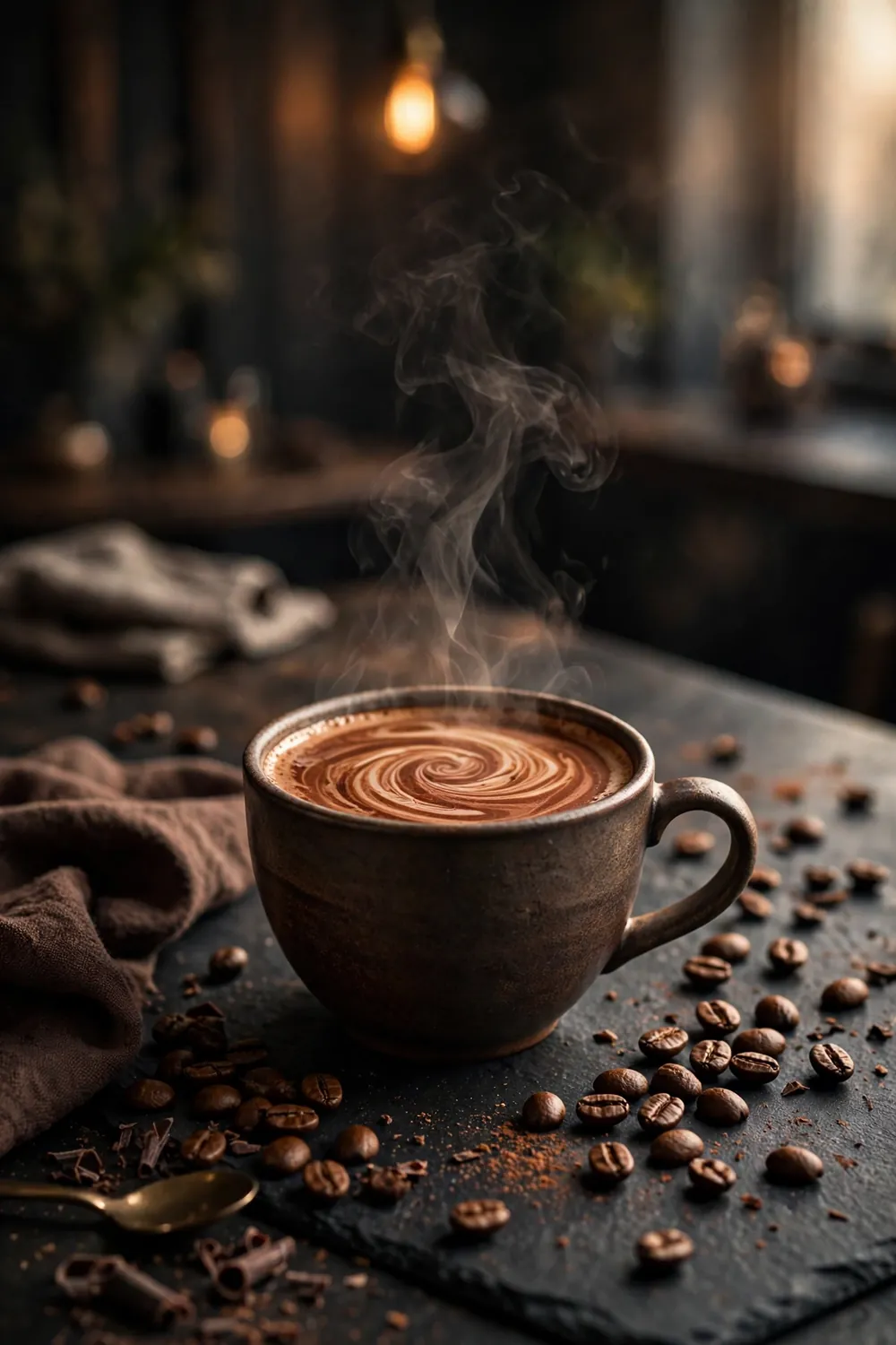 Espresso mocha hot cocoa