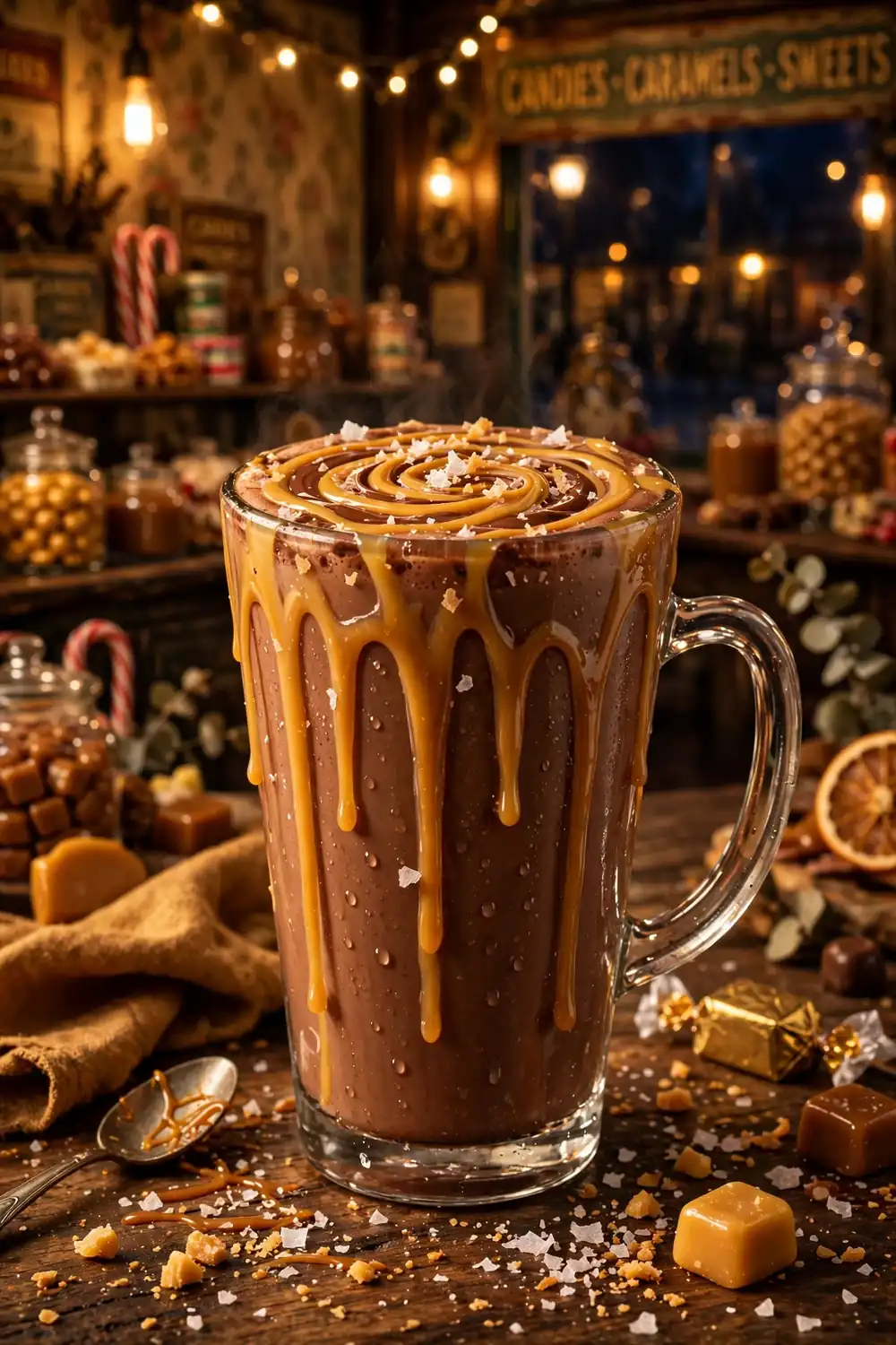 Butterscotch hot cocoa