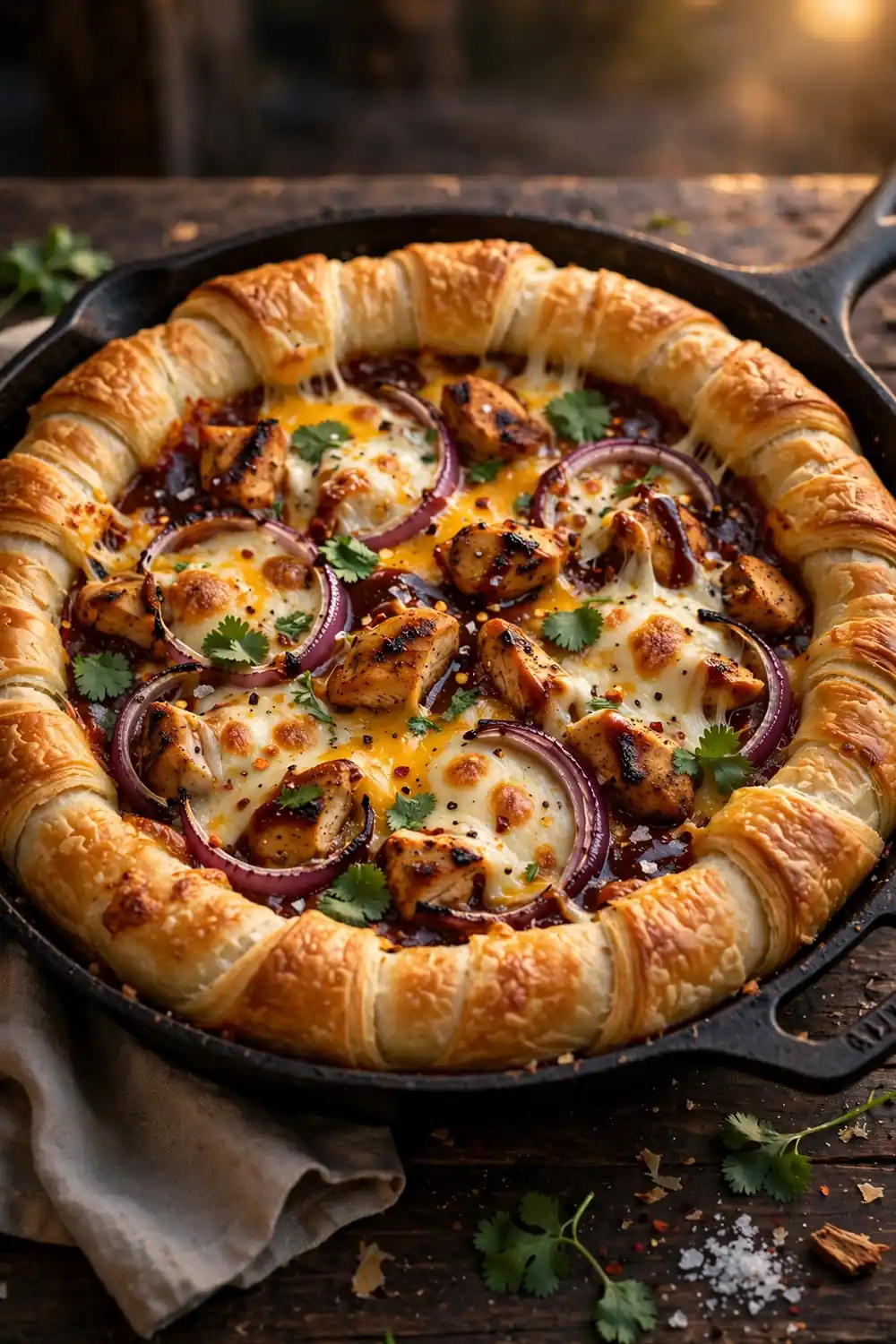 deep dish crescent roll pizzas 03