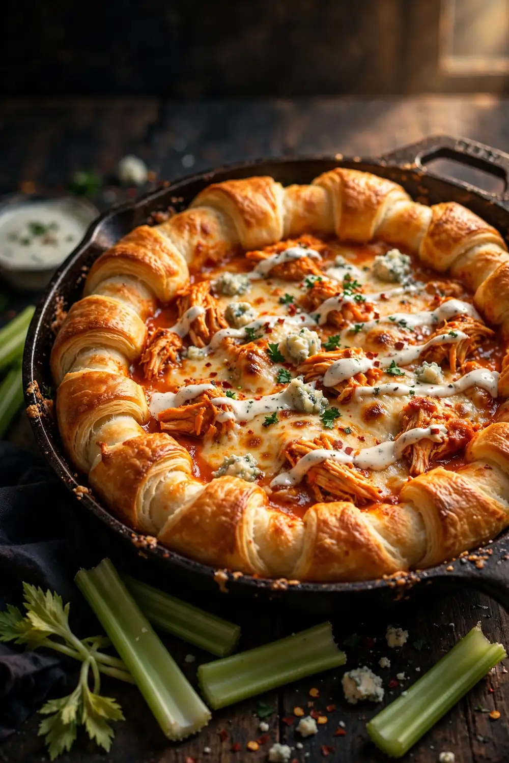 deep dish crescent roll pizzas 09