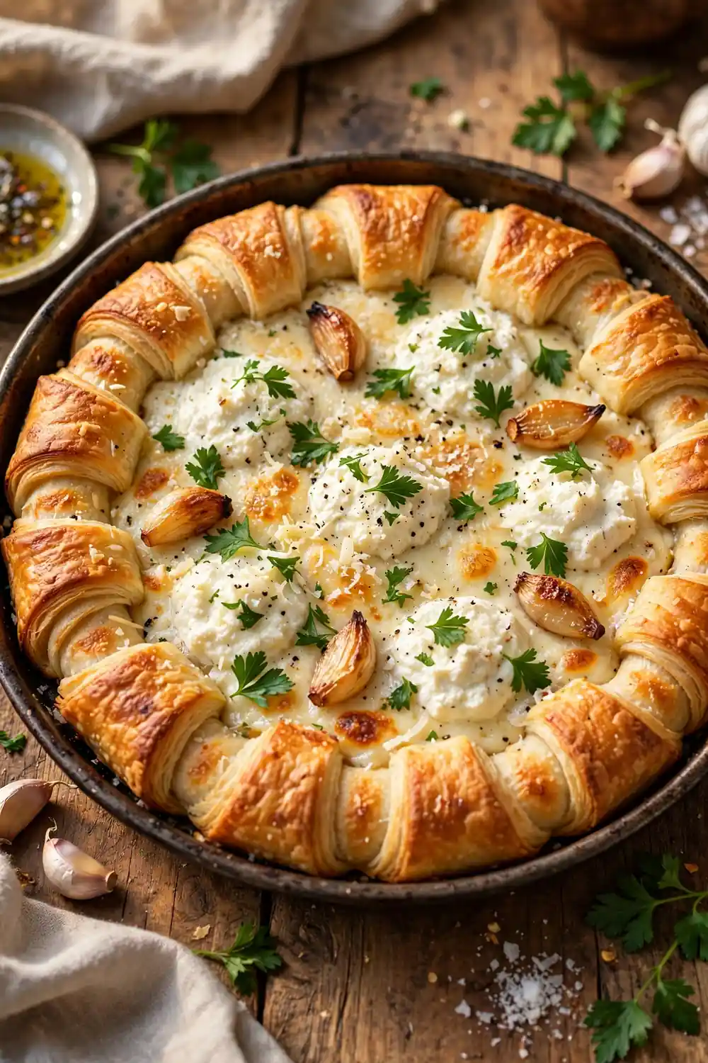 deep dish crescent roll pizzas 17