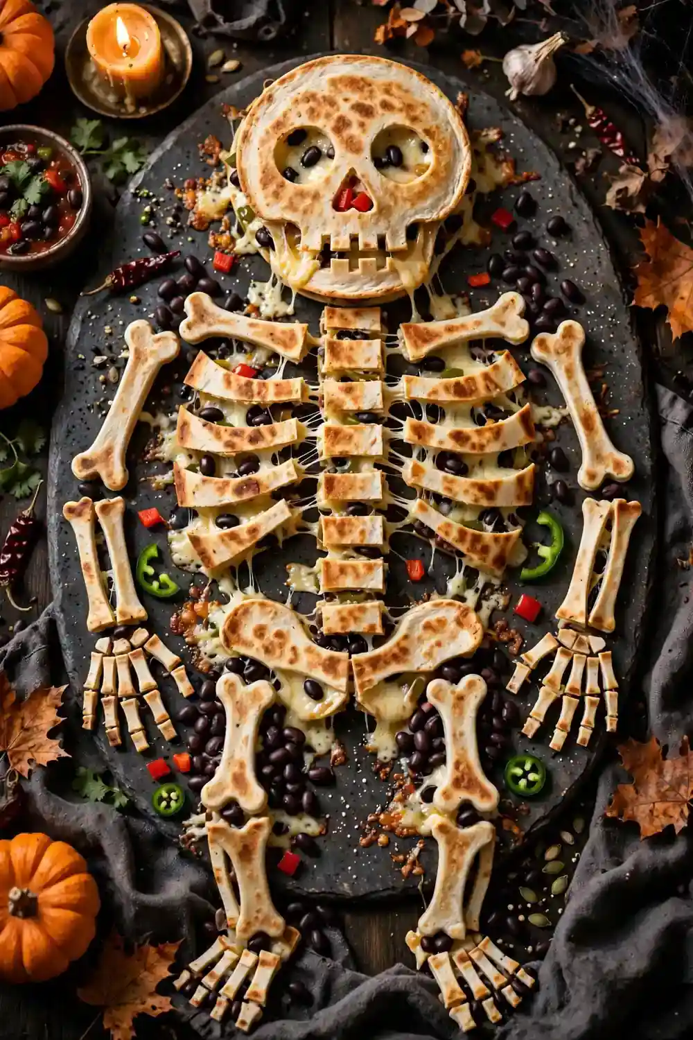 Skeleton Quesadillas