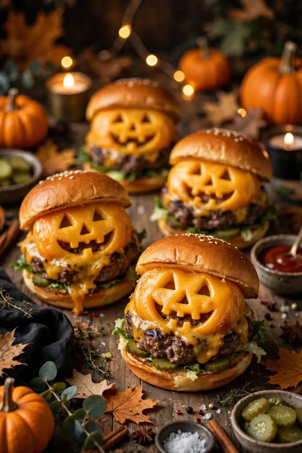 Jack O'Lantern Burgers
