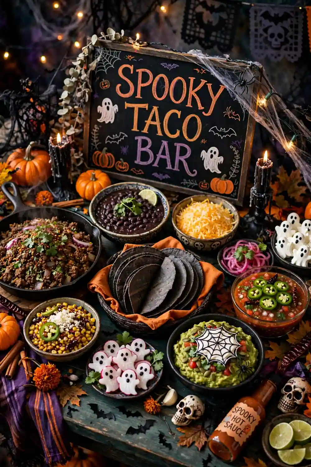 Spooky Taco Bar