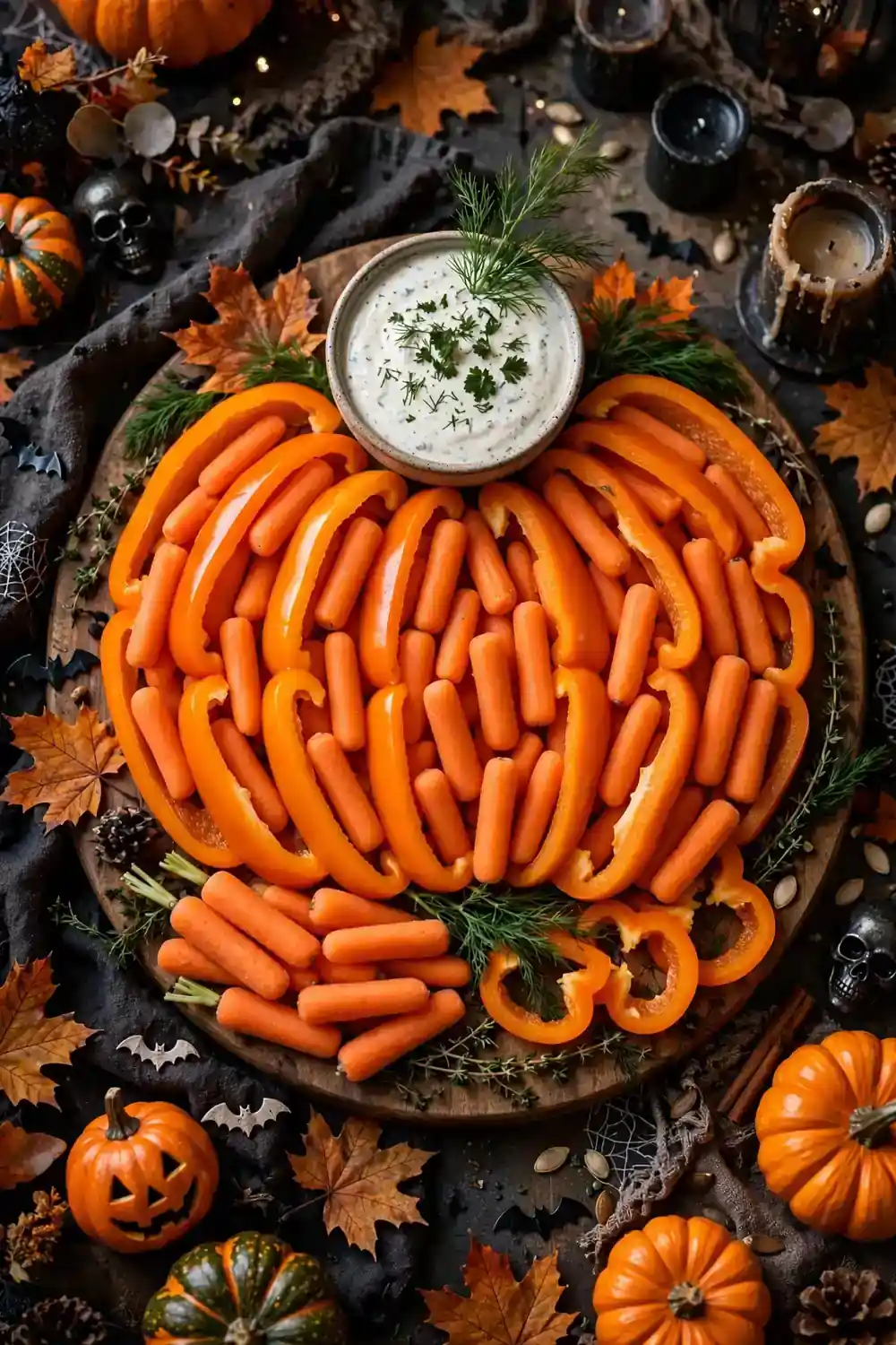Pumpkin Veggie Tray