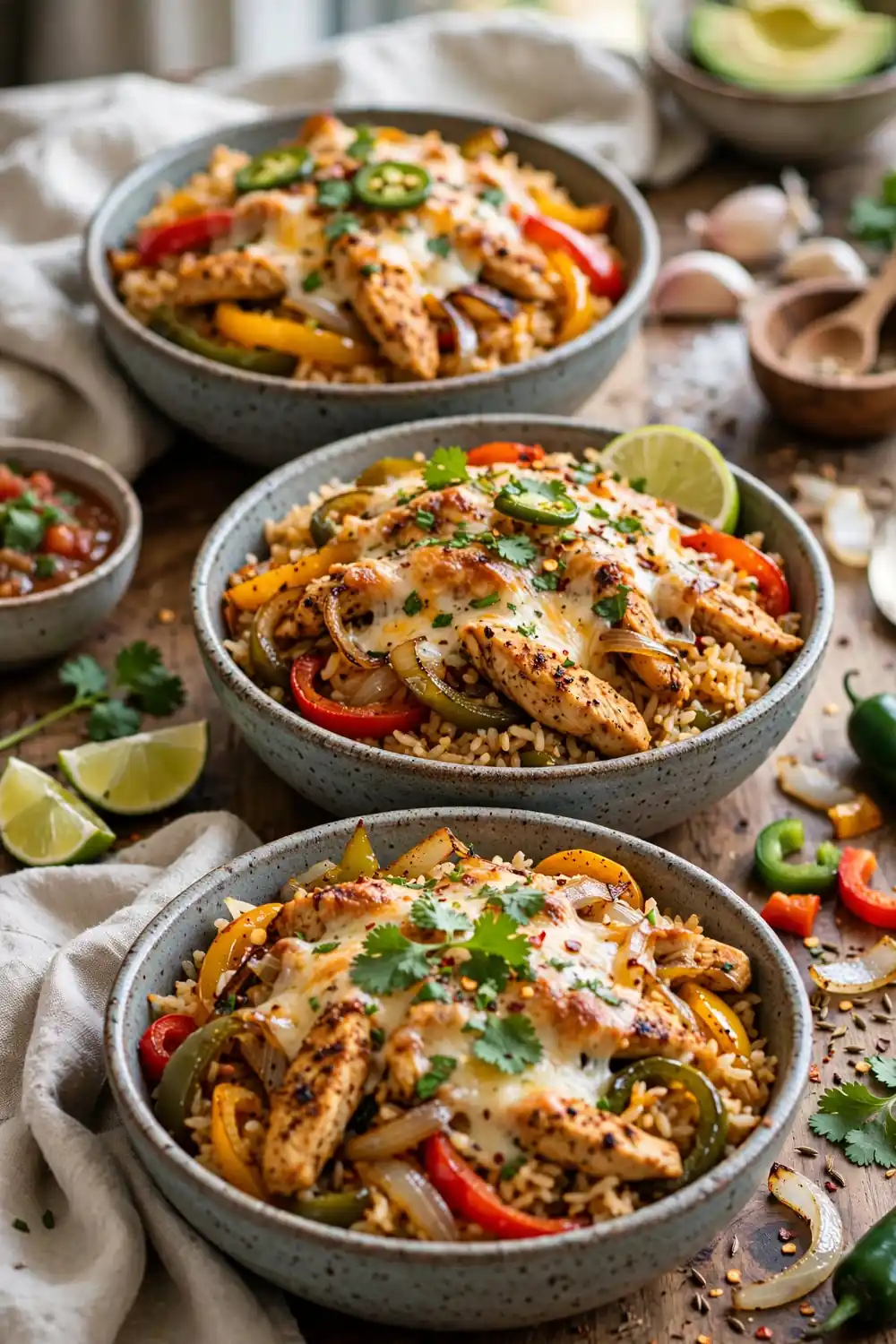 Chicken fajita rice casserole 22