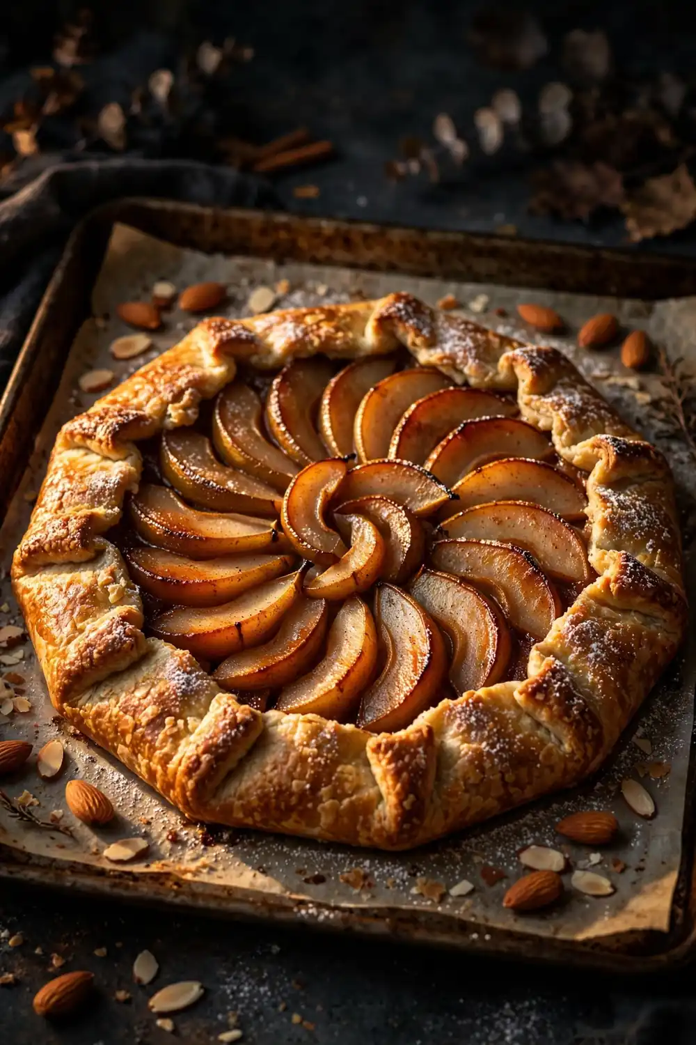 Spiced Pear Galette