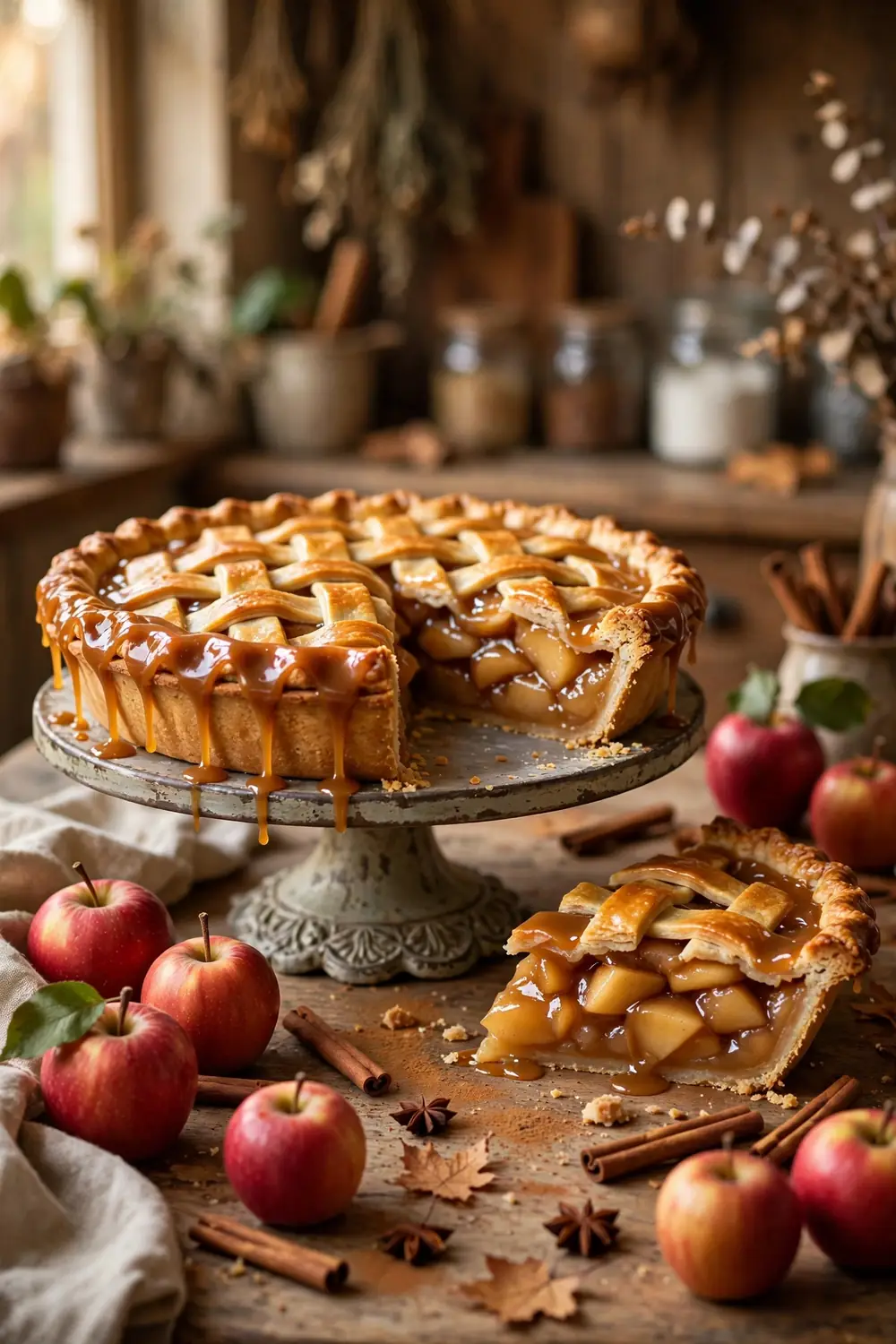 Caramel Apple Pie