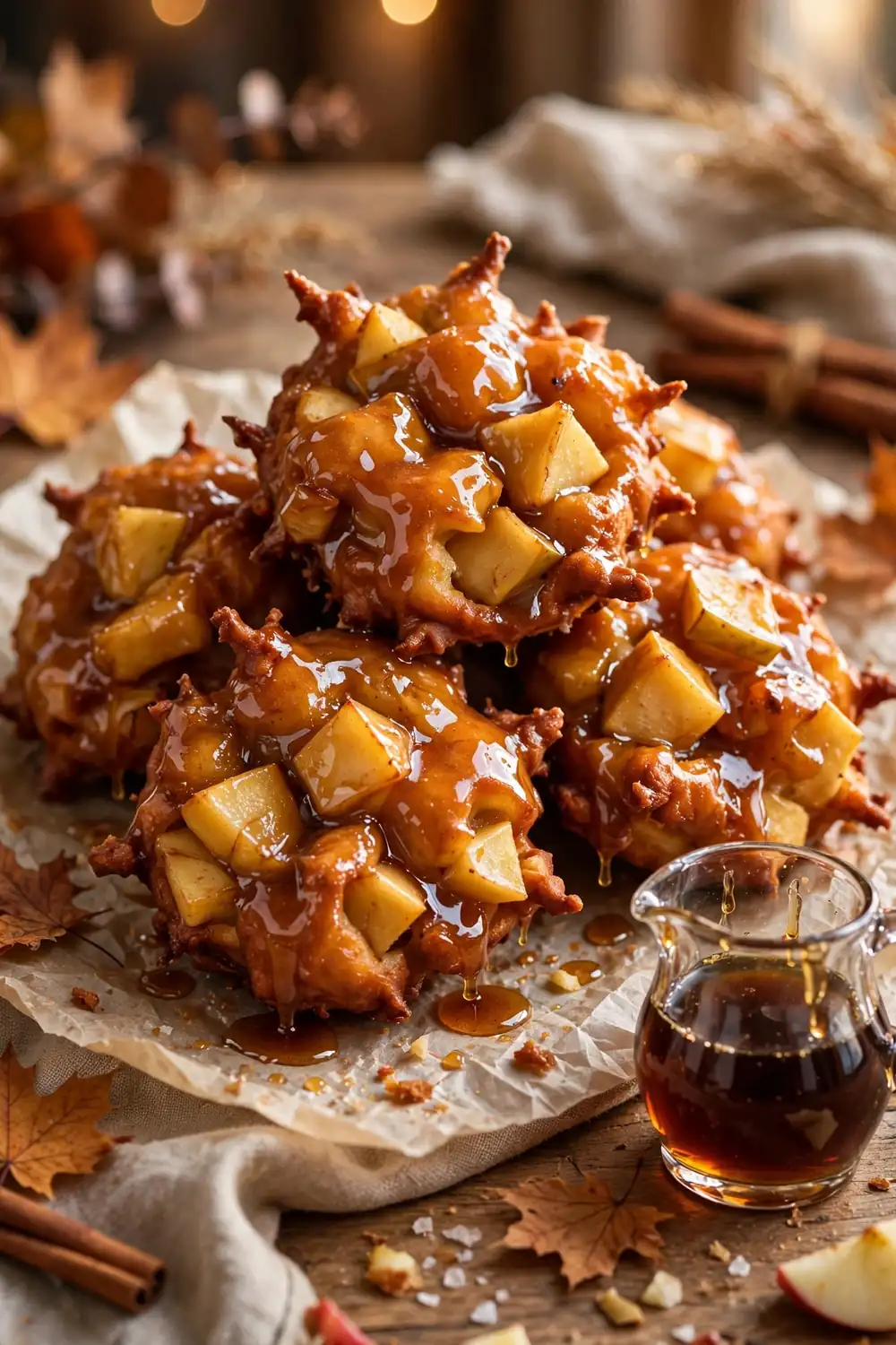 Maple Glazed Fritters