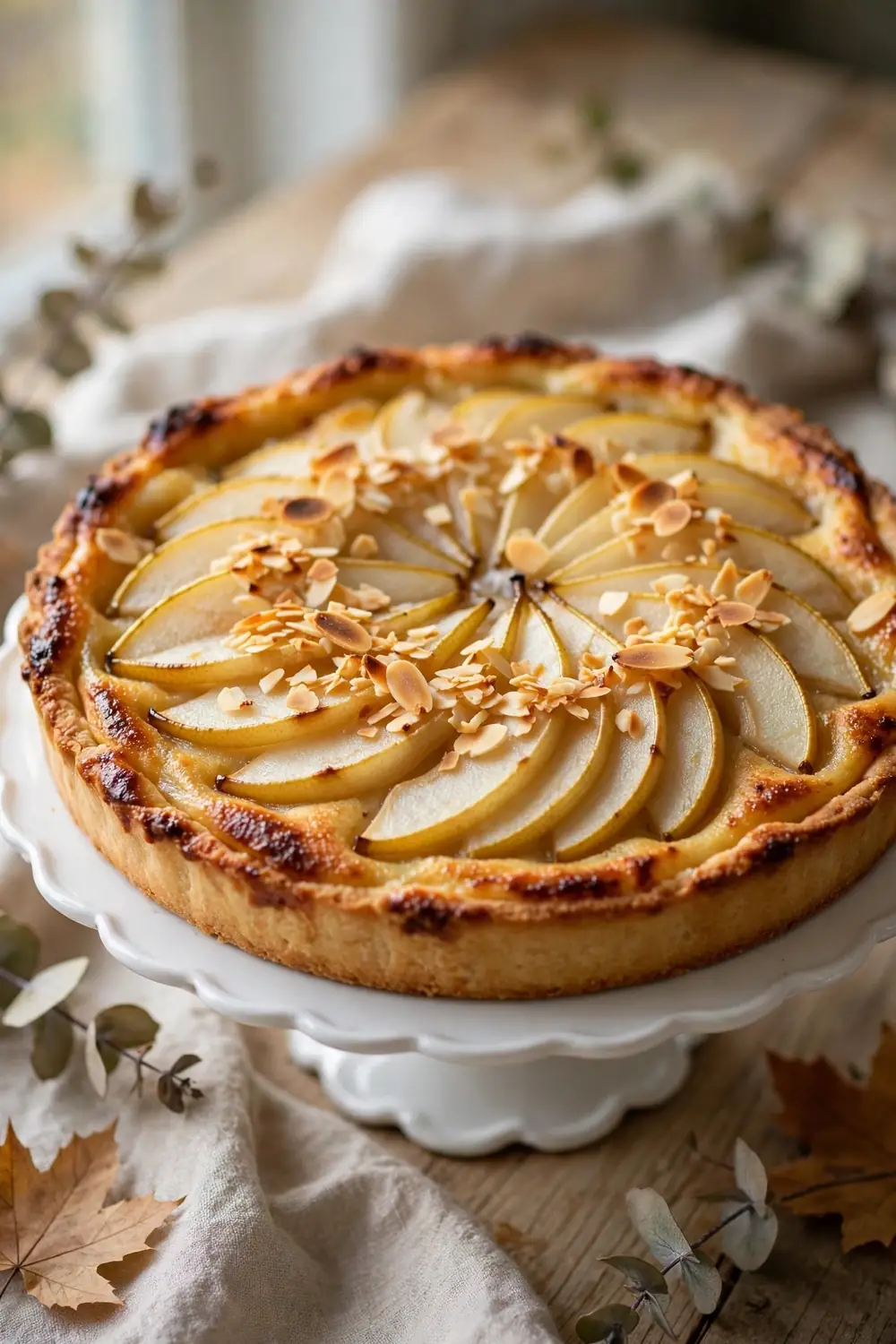 Pear Almond Tart