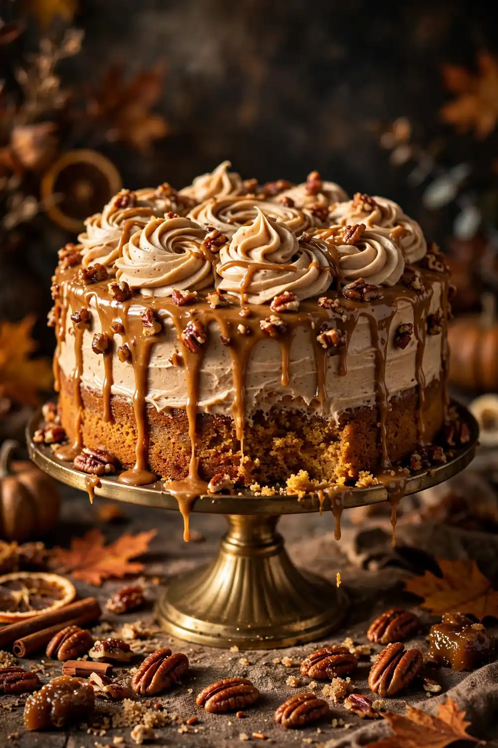 Brown Butter Pumpkin Cake