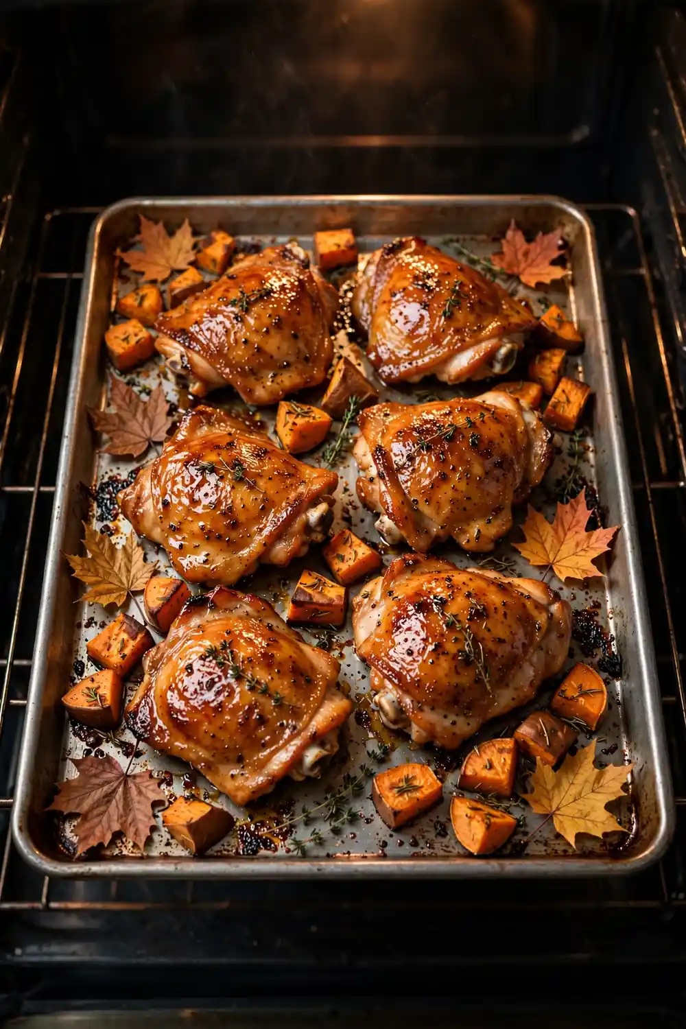 Maple Glazed Thighs
