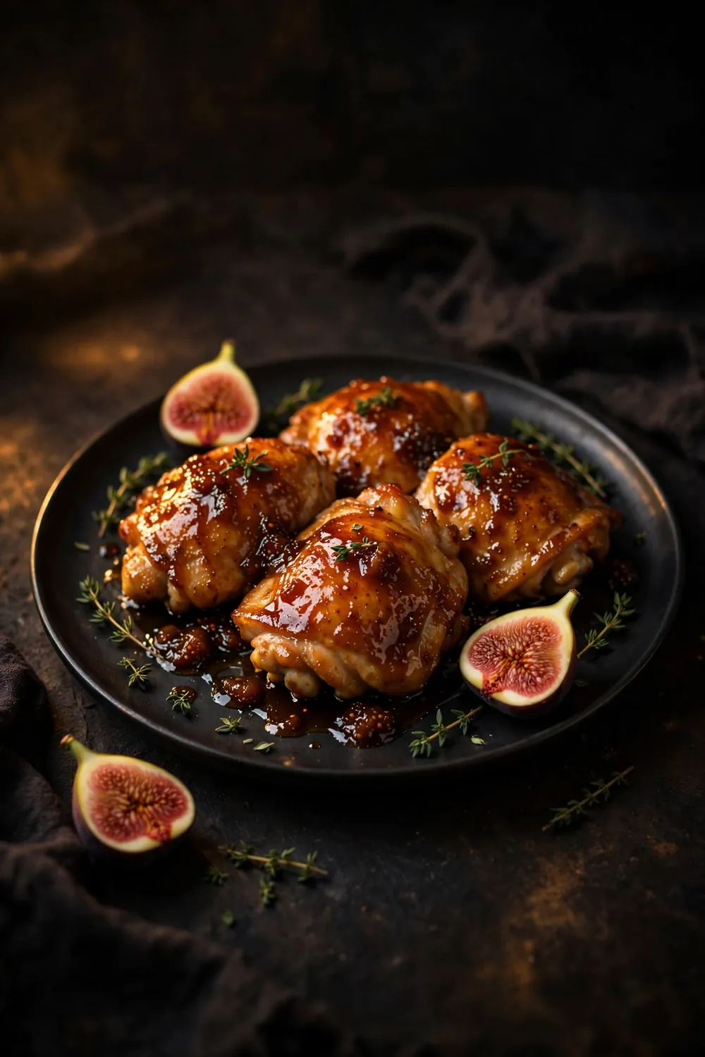 Fig Glazed Chicken