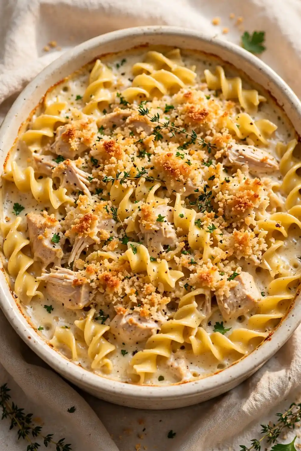 Chicken Noodle Bake