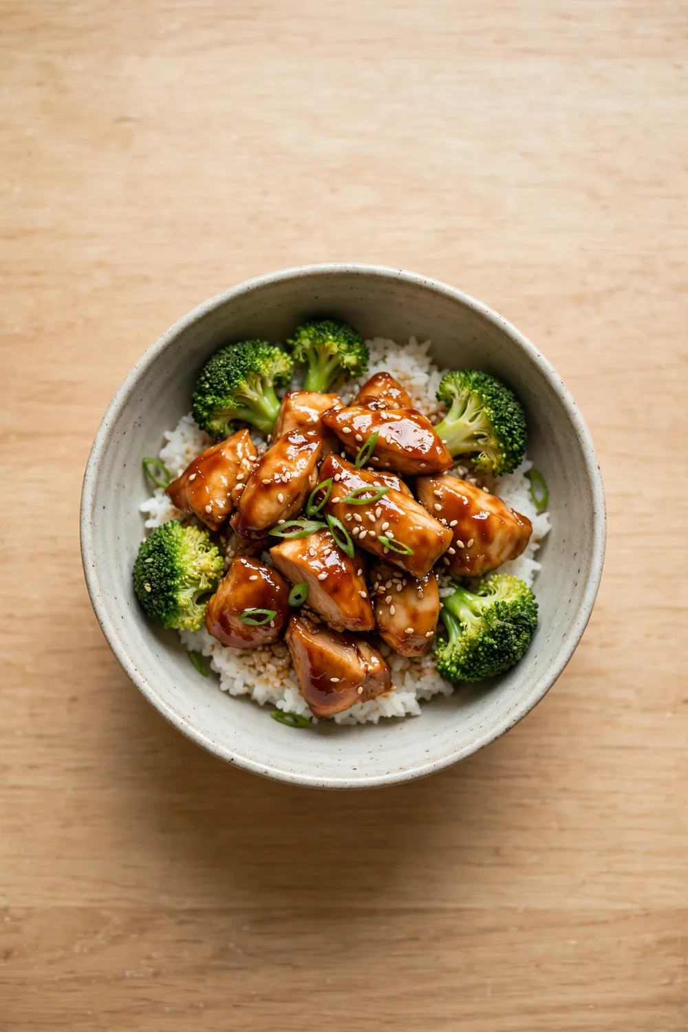 Teriyaki chicken bowls, one of 24 quick school night dinners kids will love