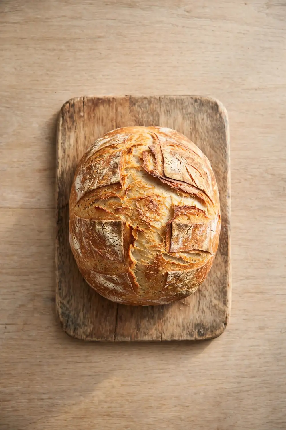 Rustic farmhouse loaf, a classic soup breads recipe for cozy meals