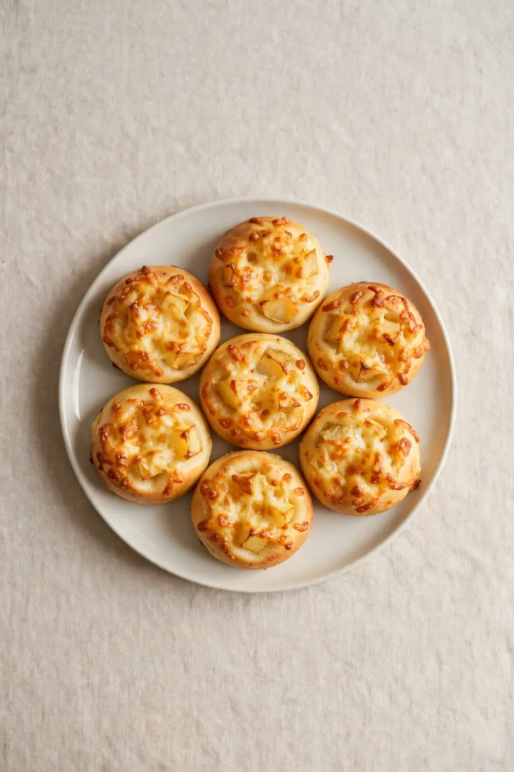 Potato cheese buns, tender soup breads