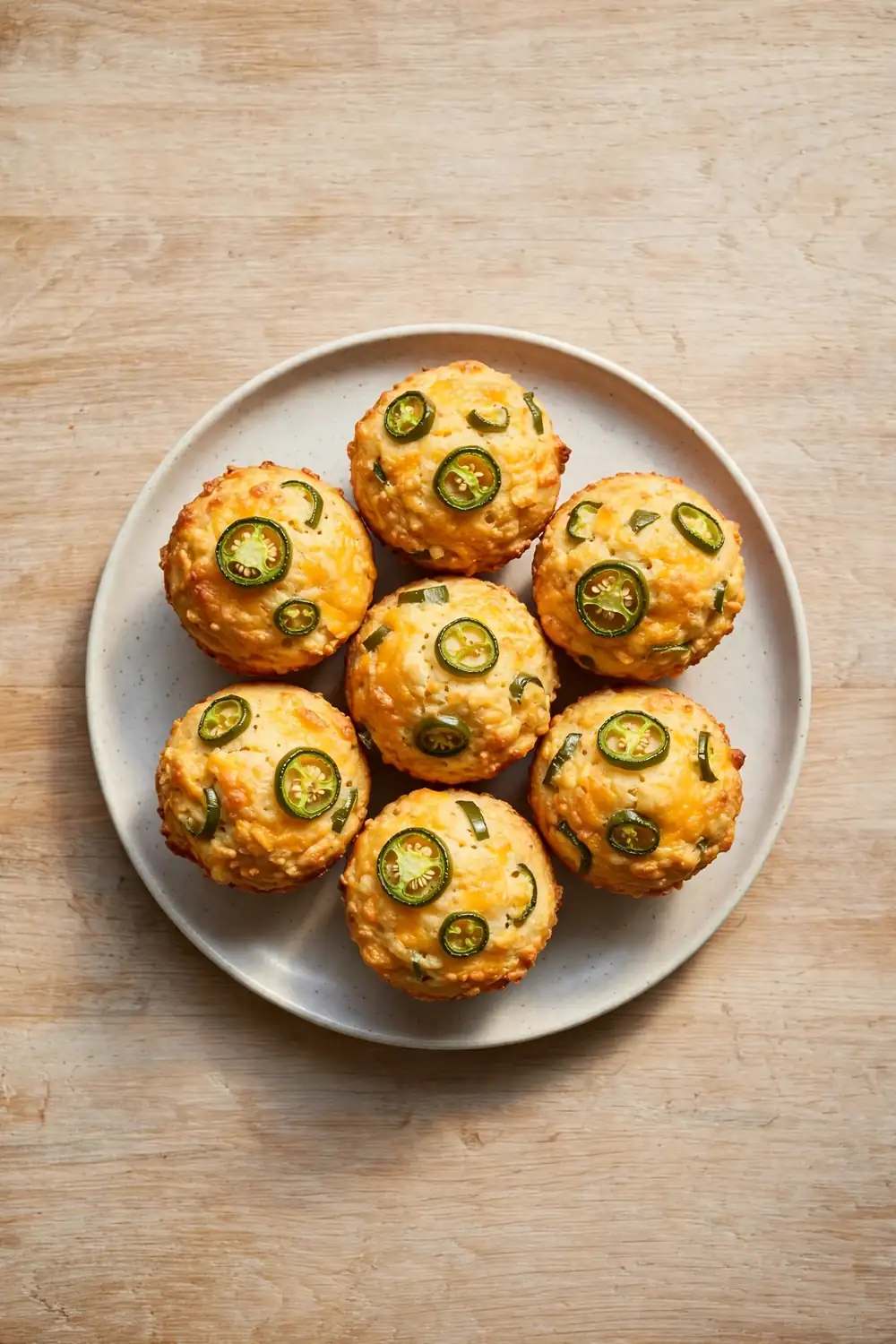 Jalapeno cheddar muffins, spicy soup breads