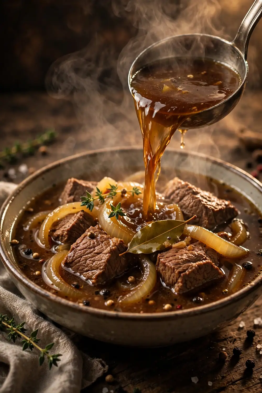 French Onion Beef Stew 12