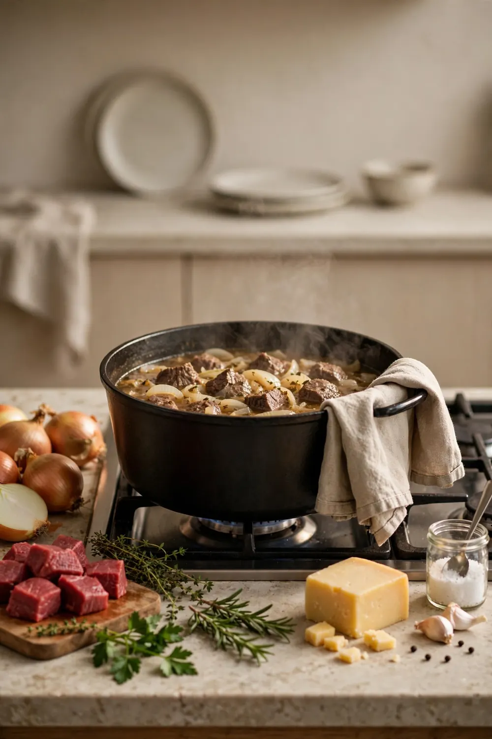 French Onion Beef Stew 19