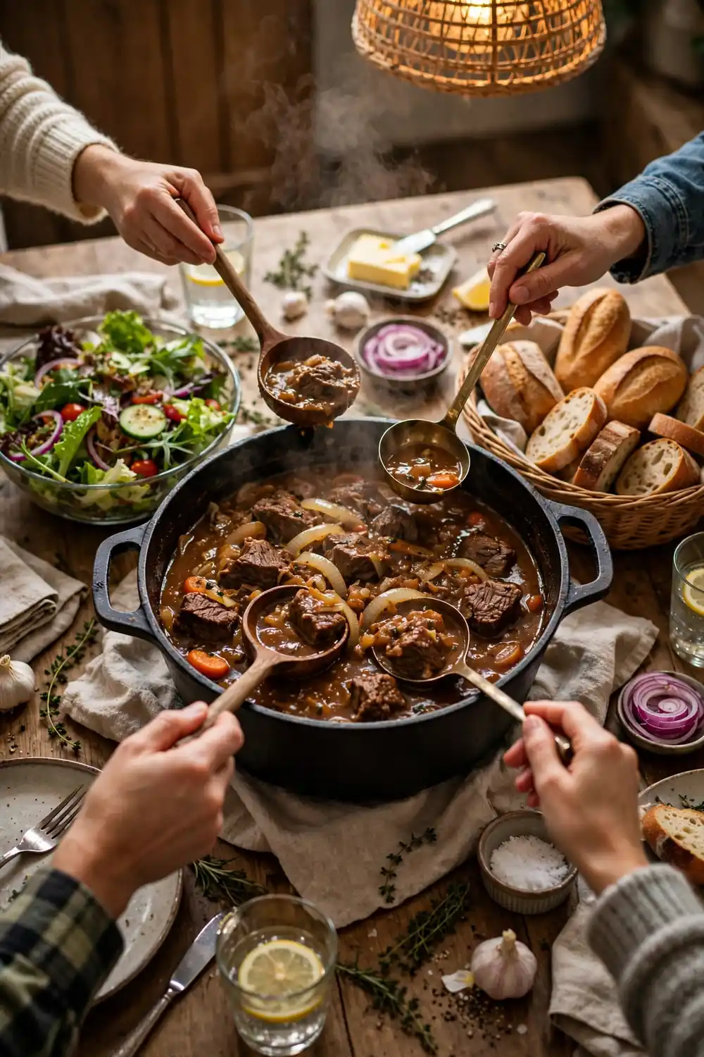 French Onion Beef Stew 22