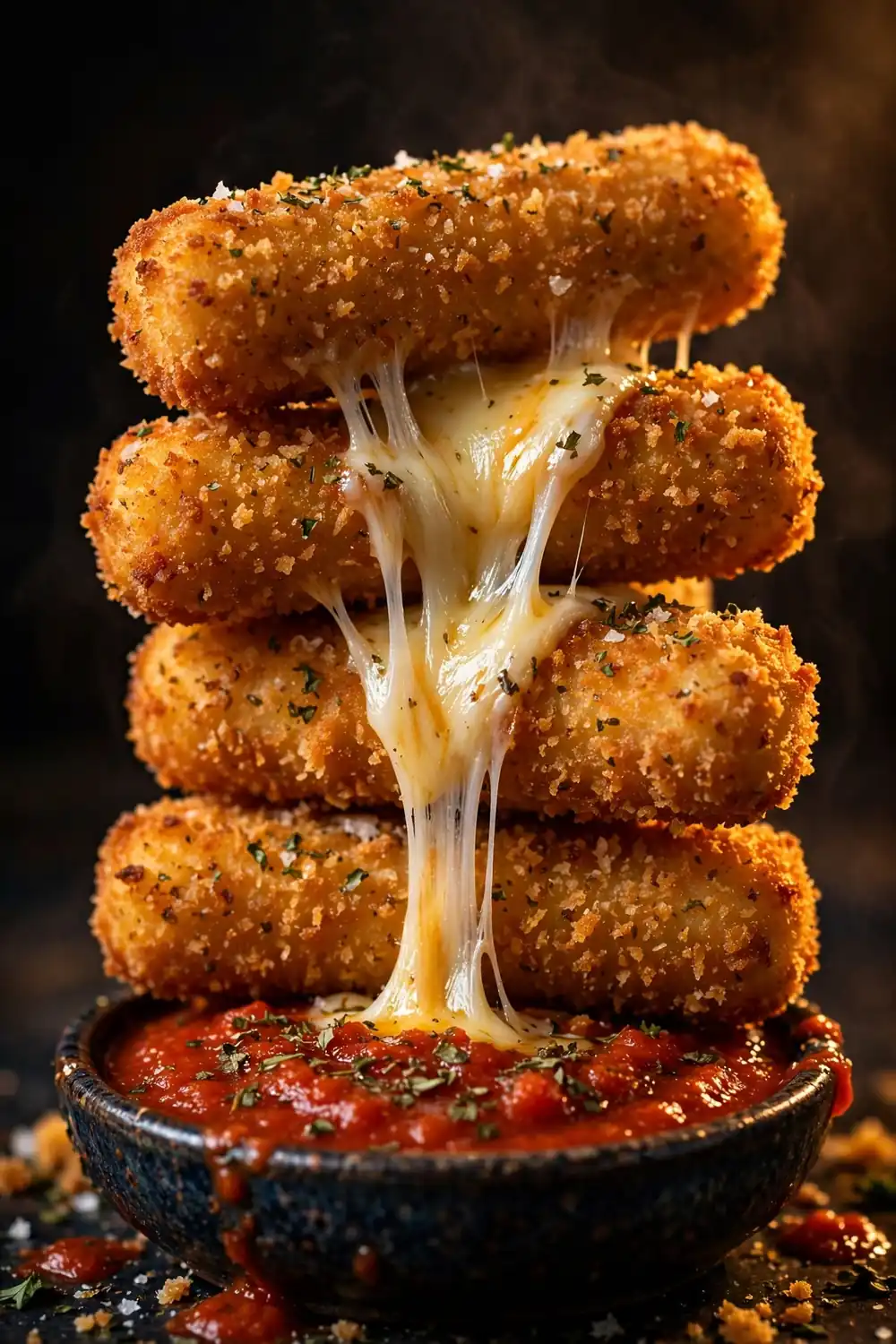 Mozzarella Stick Tower