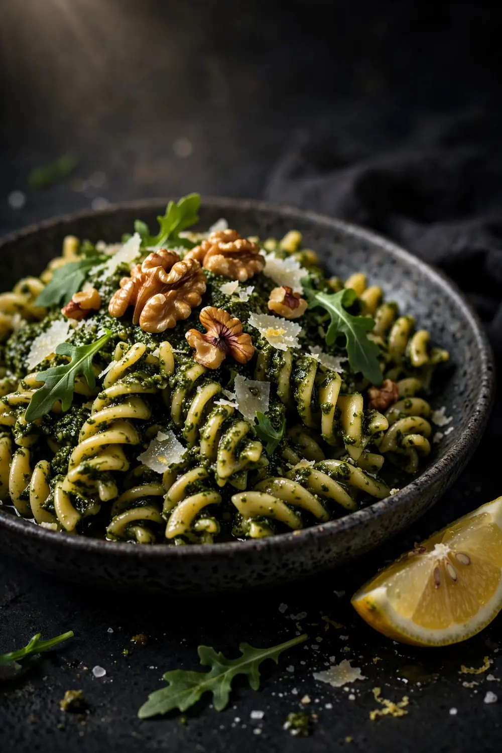 Arugula Walnut Pesto